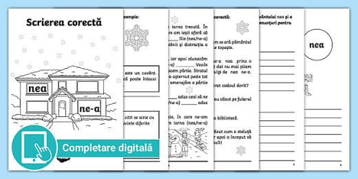 ExersÄm Scrierea CorectÄ Sau S Au Dictare Teacher Made