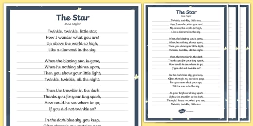 Windy Nights Poem Handwriting Practice Classroom Resource