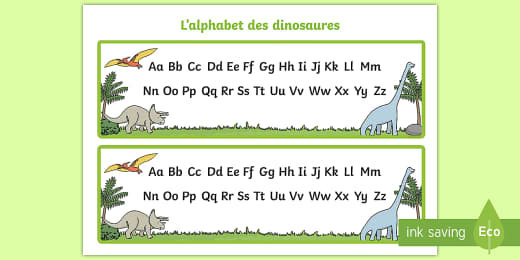 Sous Main L Alphabet En Majuscules Et Minuscules