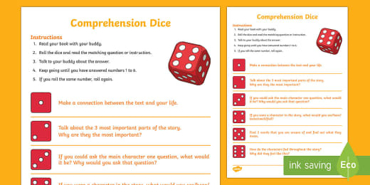Reading Comprehension Board Game Teacher Made