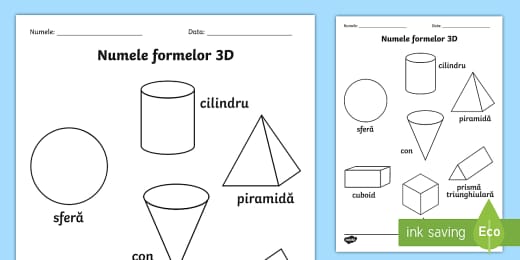 Numește Corpurile Geometrice Powerpoint Teacher Made