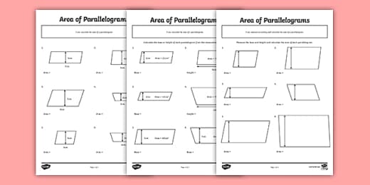 Area of parallelogram programdownload free apps