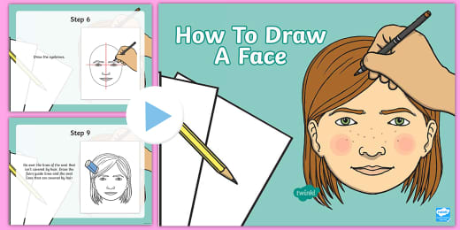 Free Self Portrait Drawing Instructions Ks2 Primary Resources - how to make a self portrait on roblox 7 steps instructables