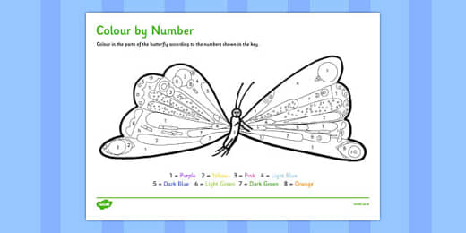 free  butterfly colournumber addition to 20 to support