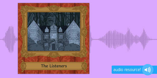 The Listeners Handwriting Poem Pack Teacher Made