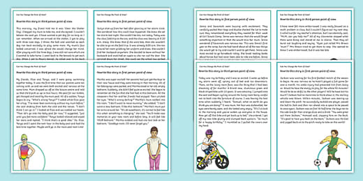 Point Of View Task Cards Teacher Made