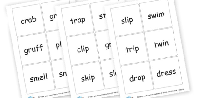 CCVC words - CVC Words Literacy Primary Resources