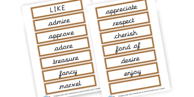 alternative-words-worksheet-pack-l-insegnante-ha-fatto