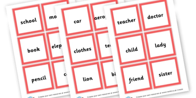 noun-cards-teacher-made