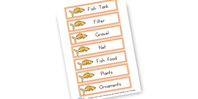 Fish Tank Words Display Lettering teacher Made Fish Tank Words Display Lettering teacher Made