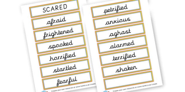 alternative-words-for-scared-teacher-made