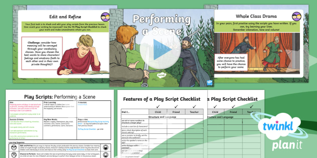 Significant Author: Macbeth: Play Scripts 3 Y6 Lesson Pack