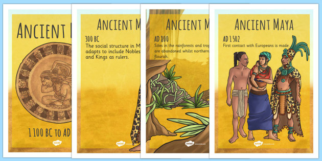 maya civilization timeline