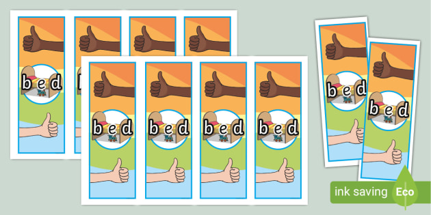 B And D Confusion Bookmark (teacher Made)