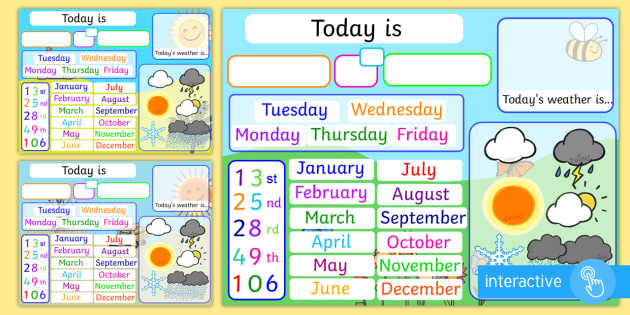 Day Date Weather Chart