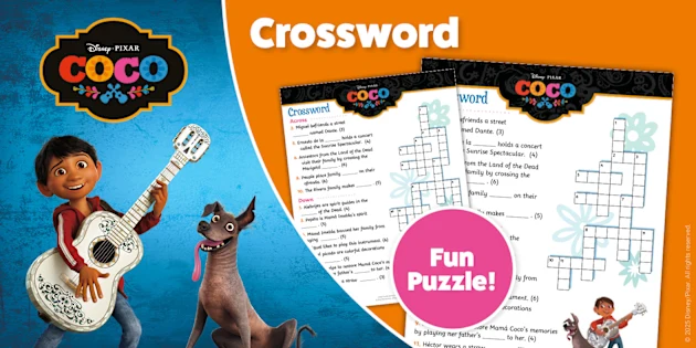 Coco: Crossword Puzzle