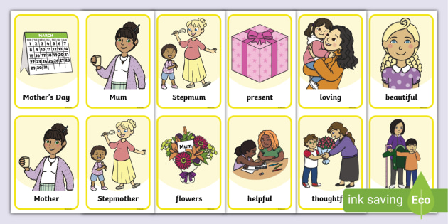 Mother's Day Playing Cards (teacher made)