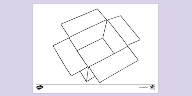 FREE! - Empty Box Colouring | Colouring Sheets FREE! - Empty Box Colouring | Colouring Sheets