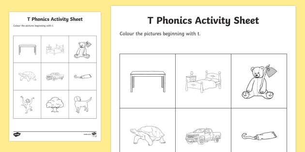 phonics t worksheet phonics resources twinkl ireland