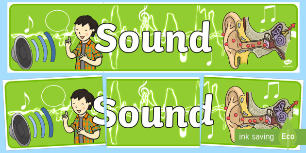 Sound Display Banner Nz Teacher Made