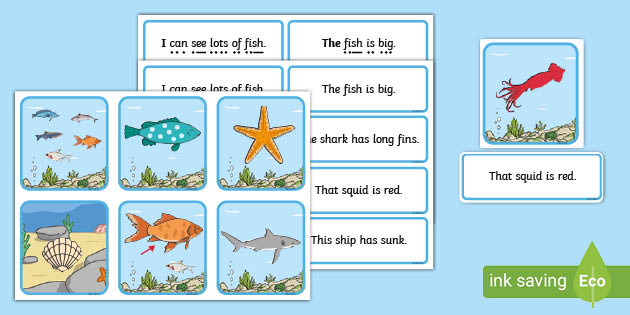 Under The Sea Simple Sentence Matching Activity Twinkl, 03/29/2024