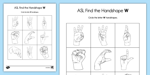 Sign Language Hand Shape Day Category Stamp Bazaar All