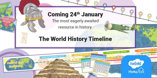 World History Timeline Resource Pack