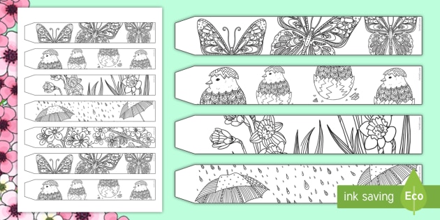 👉 Spring Mindfulness Paper Chain (teacher made)