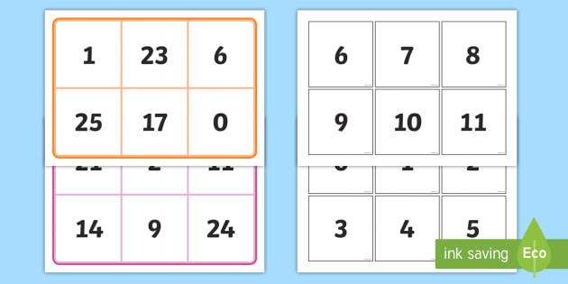 Maths Bingo Games For Ks1 | Year 1 & Year 2 Activity