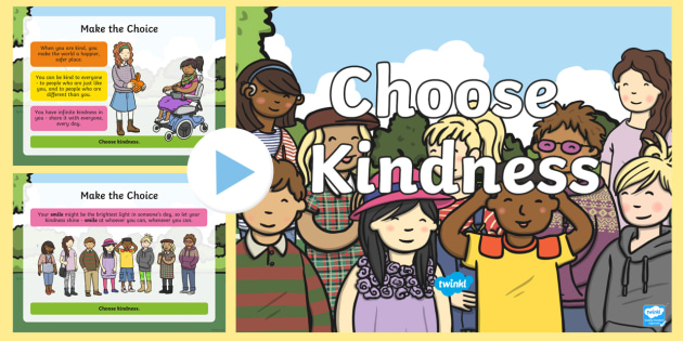 powerpoint presentation about kindness