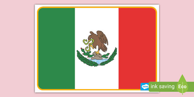 Mexico Flag Bunting (Teacher-Made) - Twinkl