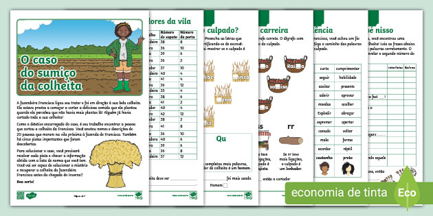 Colheita Legal: jogo matemático das quantidades - Educa Criança