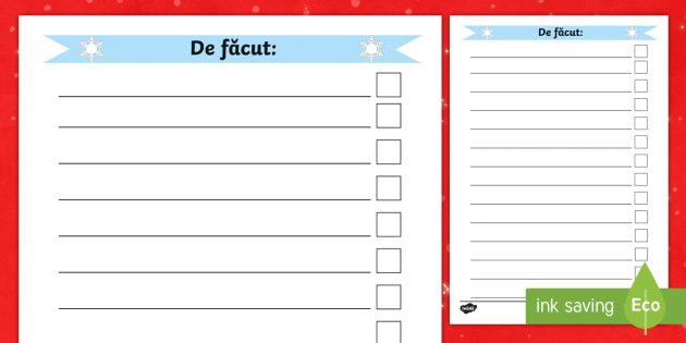 ListÄƒ De CrÄƒciun Teacher Made