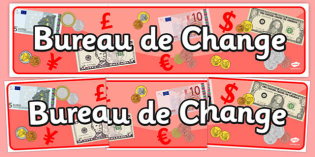 Bureau de Change Display Banner Travel agent, holiday Bureau de Change Display Banner Travel agent, holiday