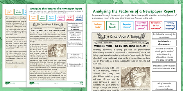 Featured image of post Example Of Newspaper Report Ks : Enhance your children&#039;s newspaper report writing skills with this fantastic collection of teaching, activity and display resources!