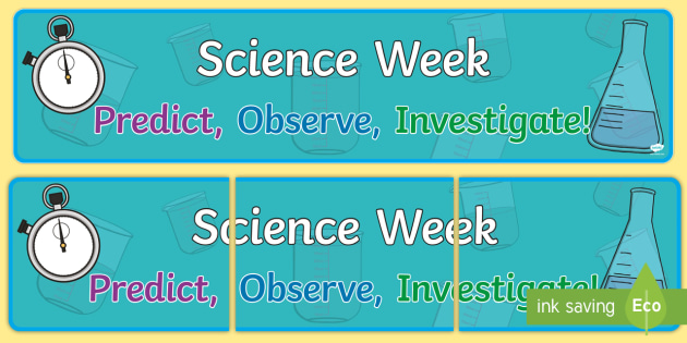 Science Week Display Banner