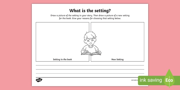 What Is The Setting Comprehension Worksheet