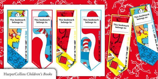 free-the-cat-in-the-hat-editable-bookmarks-twinkl-resources