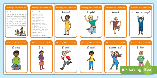 Simon Says Picture Cards (Teacher-Made) - Twinkl