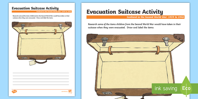 Download Scotland in the Second World War Evacuation Suitcase ...
