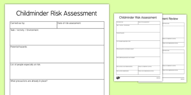 eyfs home visit risk assessment