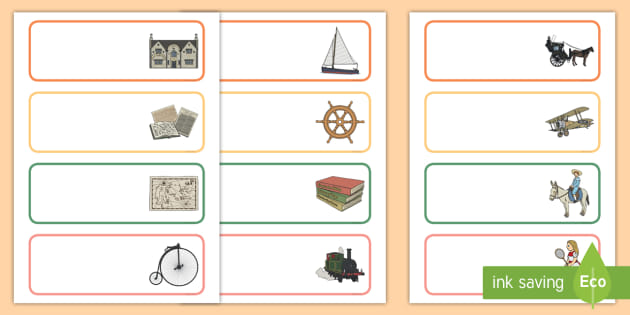 Ks1 And Ks2 General History Drawer Labels Teacher Made