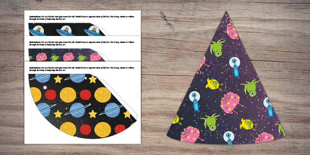 space party hats