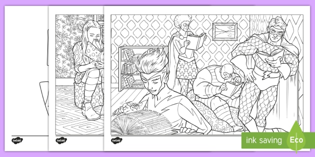 67 Colouring Pages With Book For Free