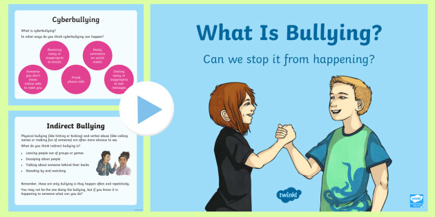 Anti Bullying Powerpoint Template Free Download