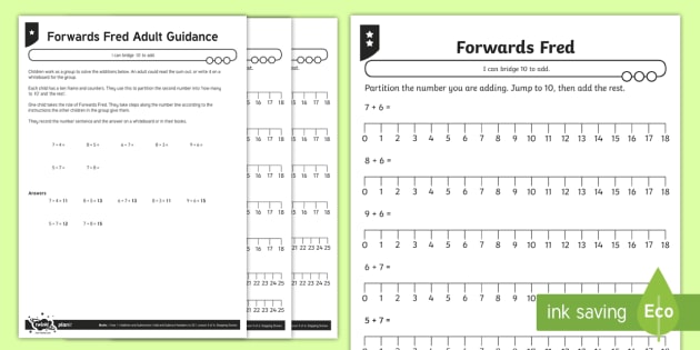 Bridge Ten To Add Differentiated Worksheet Teacher Made 7811