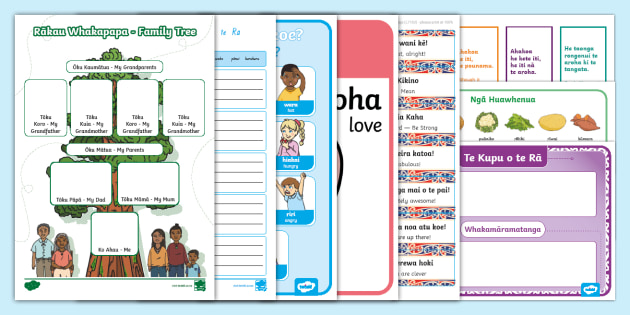 FREE! - Te Reo Māori Resources - Bumper Pack for Kids! free-te-reo-m-ori-resources-bumper-pack-for-kids