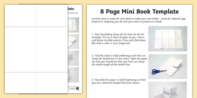Emotions Mini Folding Book - Simple Fun for Kids