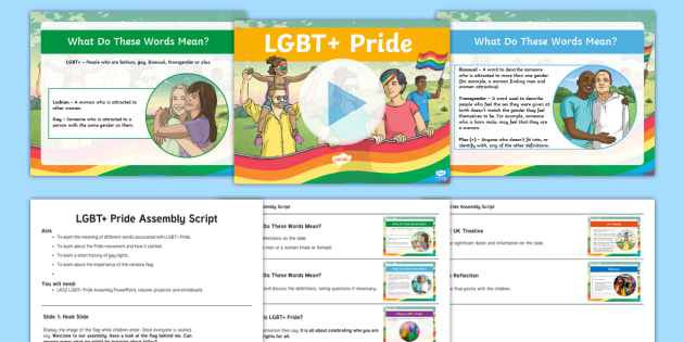 LKS2 LGBT+ Pride Assembly Pack (teacher made)