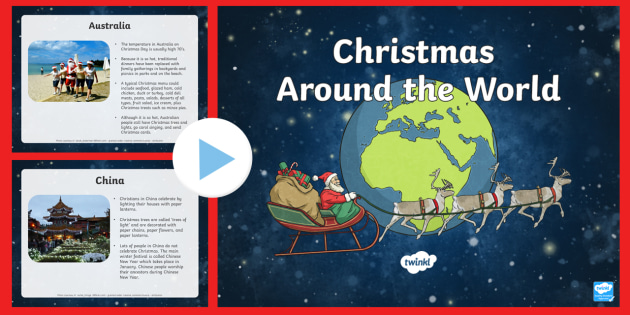 Christmas Around the World PowerPoint - Christmas, Powerpoint, Cultures